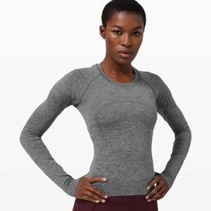 Lululemon Grey Swiftly Tech Long Sleeve Shirt